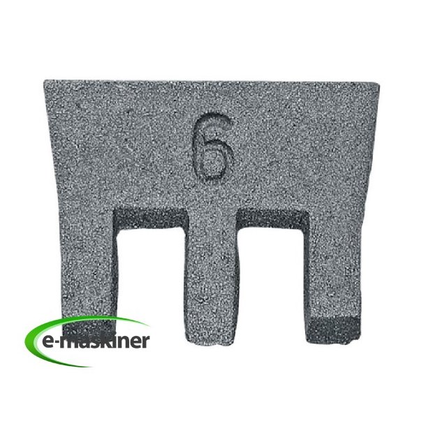 Kile til �kseskaft (Jern)