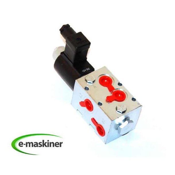 6/2 vejsventil 3/8" 12V