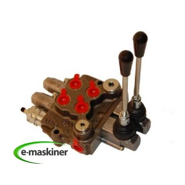 Manvreventil 3/8 2 sektion