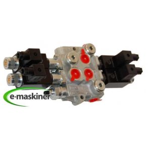 Manvreventil 2 sektioner. 1. dobb og 1. enkeltvirkende