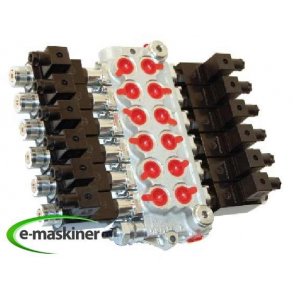 Manvreventil Dobbelt virkende 6 sektion